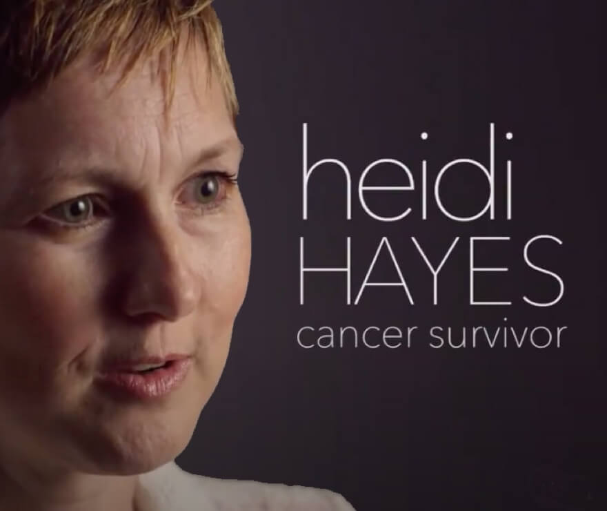 Heidi Hayes, cancer survivor